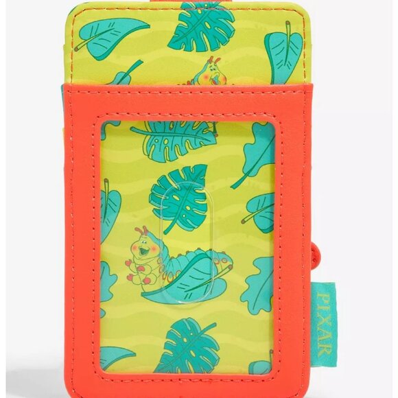 Loungefly Disney Pixar Bugs Life Cardholder Heimlich Card Wallet New - Picture 2 of 3